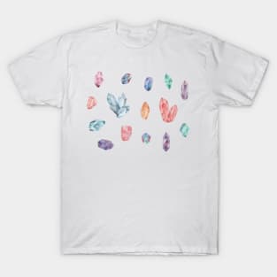 Crystal watercolor set T-Shirt